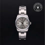 Rolex Certified Pre-owned Oyster Perpetual M177200-0009 front on black background