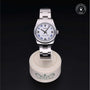 Rolex Certified Pre-owned Oyster Perpetual M177200-0016 front on black background