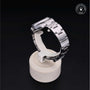 Rolex Certified Pre-owned Oyster Perpetual M177200-0016 front on black background