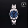 Rolex Certified Pre-owned Oyster Perpetual M177200-0015 front on black background