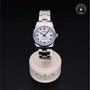 Rolex Certified Pre-owned Oyster Perpetual M177200-0016 front on black background
