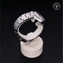 Rolex Certified Pre-owned Oyster Perpetual M177200-0016 front on black background