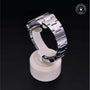Rolex Certified Pre-owned Explorer M214270-0001 front on black background