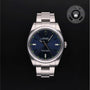 Rolex Certified Pre-owned Oyster Perpetual M114300-0003 front on black background