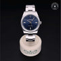 Rolex Certified Pre-owned Oyster Perpetual M114300-0003 front on black background