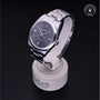 Rolex Certified Pre-owned Oyster Perpetual M114300-0001 front on black background