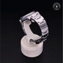 Rolex Certified Pre-owned Oyster Perpetual M114300-0003 front on black background