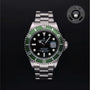 Rolex Certified Pre-owned Submariner M16610LV-0002 front on black background