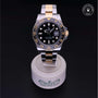 Rolex Certified Pre-owned GMT M116713LN-0001 front on black background