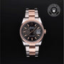 Rolex Certified Pre-owned Datejust M126231-0014 front on black background