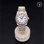 Rolex Certified Pre-owned Datejust M126233-0029 front on black background