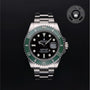 Rolex Certified Pre-owned Submariner M126610LV-0002 front on black background