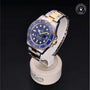 Rolex Certified Pre-owned Submariner M126613LB-0002 front on black background