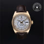 Rolex Certified Pre-owned Sky-Dweller M326138-0009 front on black background