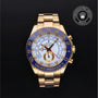 Rolex Certified Pre-owned Yacht-Master M116688-0001 front on black background