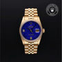 Rolex Certified Pre-owned Datejust M16238-0011 front on black background
