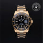 Rolex Certified Pre-owned Submariner M116618LN-0001 front on black background