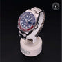 Rolex Certified Pre-owned GMT M126719BLRO-0003 front on black background