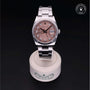 Rolex Certified Pre-owned Datejust M126234-0023 front on black background