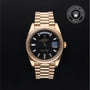 Rolex Certified Pre-owned Day-date M228238-0004 front on black background