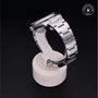 Rolex Certified Pre-owned Oyster Perpetual M124300-0003 front on black background