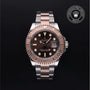Rolex Certified Pre-owned Yacht-Master M116621-0001 front on black background