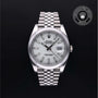 Rolex Certified Pre-owned Datejust M126300-0006 front on black background