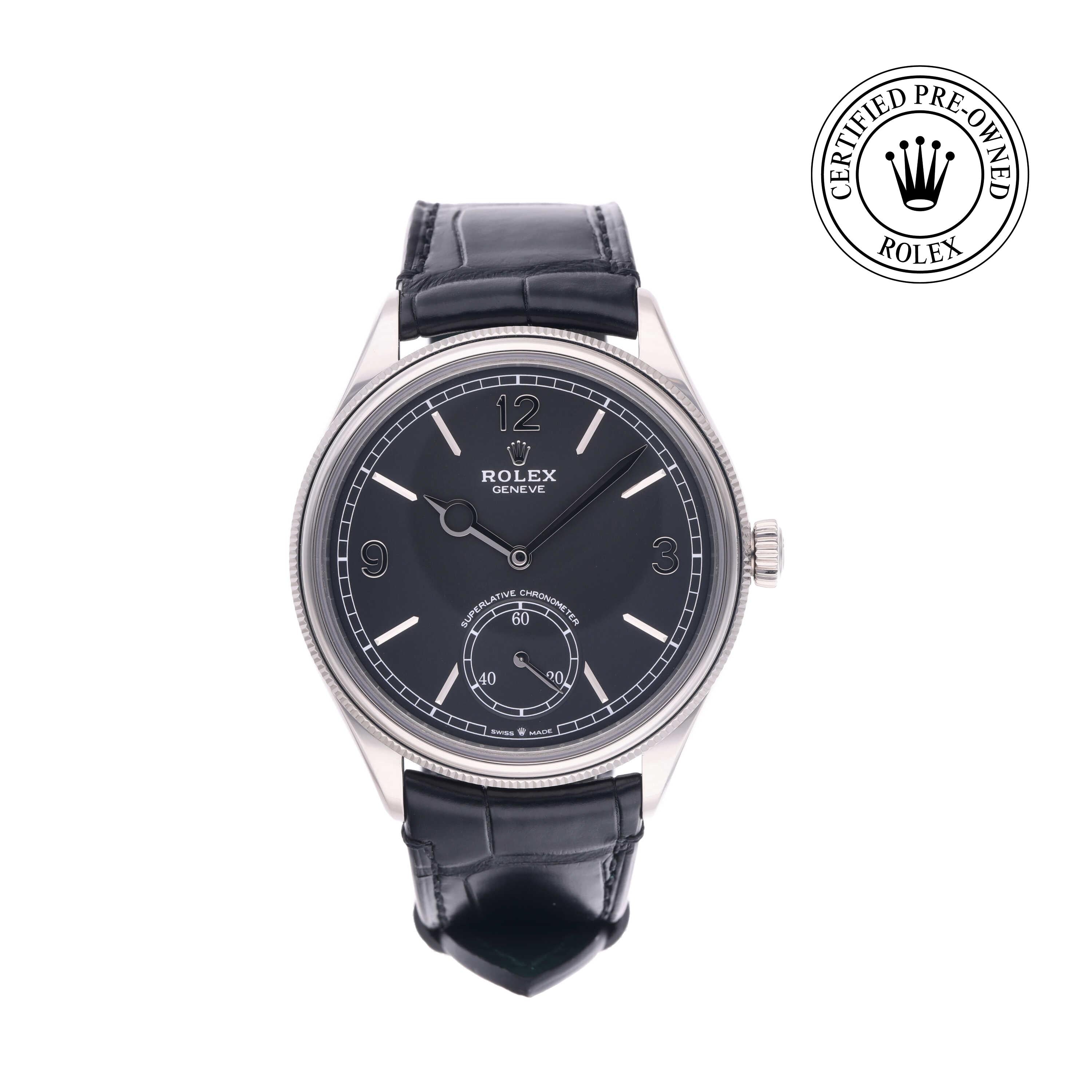Rolex Certified Pre-owned Perpetual 1908 M52509-0002 front on white background