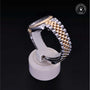 Rolex Certified Pre-owned Datejust M126333-0018 front on black background