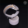 Rolex Certified Pre-owned Datejust M126333-0018 front on black background