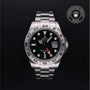 Rolex Certified Pre-owned GMT M216570-0002 front on black background