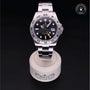 Rolex Certified Pre-owned GMT M216570-0002 front on black background