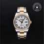 Rolex Certified Pre-owned Datejust M126283RBR-0016 front on black background