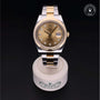 Rolex Certified Pre-owned Datejust M116333-0007 front on black background