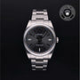 Rolex Certified Pre-owned Oyster Perpetual M114300-0001 front on black background
