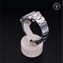Rolex Certified Pre-owned Oyster Perpetual M114300-0001 front on black background