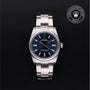 Rolex Certified Pre-owned Oyster Perpetual M124200-0003 front on black background