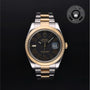 Rolex Certified Pre-owned Datejust M116333-0002 front on black background
