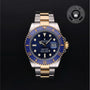Rolex Certified Pre-owned Submariner M126613LB-0002 front on black background