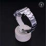 Rolex Certified Pre-owned GMT M116710BLNR-0002 front on black background