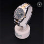 Rolex Certified Pre-owned Datejust M126233-0026 front on black background