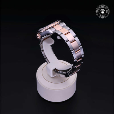 Rolex Certified Pre-owned Lady Datejust M178341-0010 front on black background