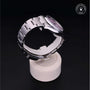 Rolex Certified Pre-owned Oyster Perpetual M126000-0008 front on black background