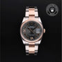 Rolex Certified Pre-owned Datejust M126201-0024 front on black background
