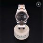 Rolex Certified Pre-owned Datejust M126201-0024 front on black background