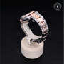 Rolex Certified Pre-owned Datejust M126201-0024 front on black background