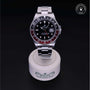 Rolex Certified Pre-owned GMT M16710-0009 front on black background