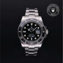 Rolex Certified Pre-owned Submariner M116610LN-0001 front on black background