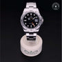 Rolex Certified Pre-owned Explorer M216570-0002 front on black background