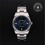 Rolex Certified Pre-owned Oyster Perpetual M114300-0003 front on black background